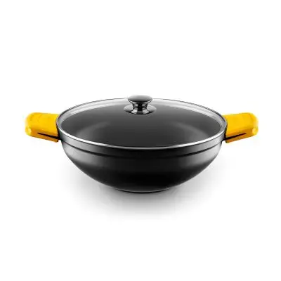 Castey Classic High Concave Casserole with Glass Lid
