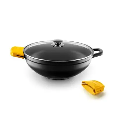 Castey Classic High Concave Casserole with Glass Lid