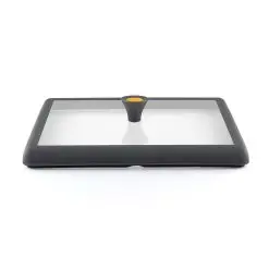 Tapadera de Cristal Castey Vulcano Para Cacerola de Horno con Aro y Pomo de Silicona