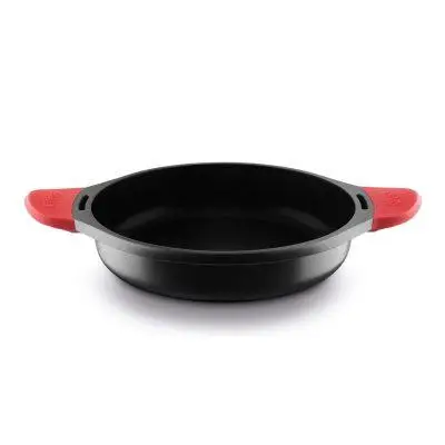 Cassola Baixa Castey amb tapadora de vidre Full Induction