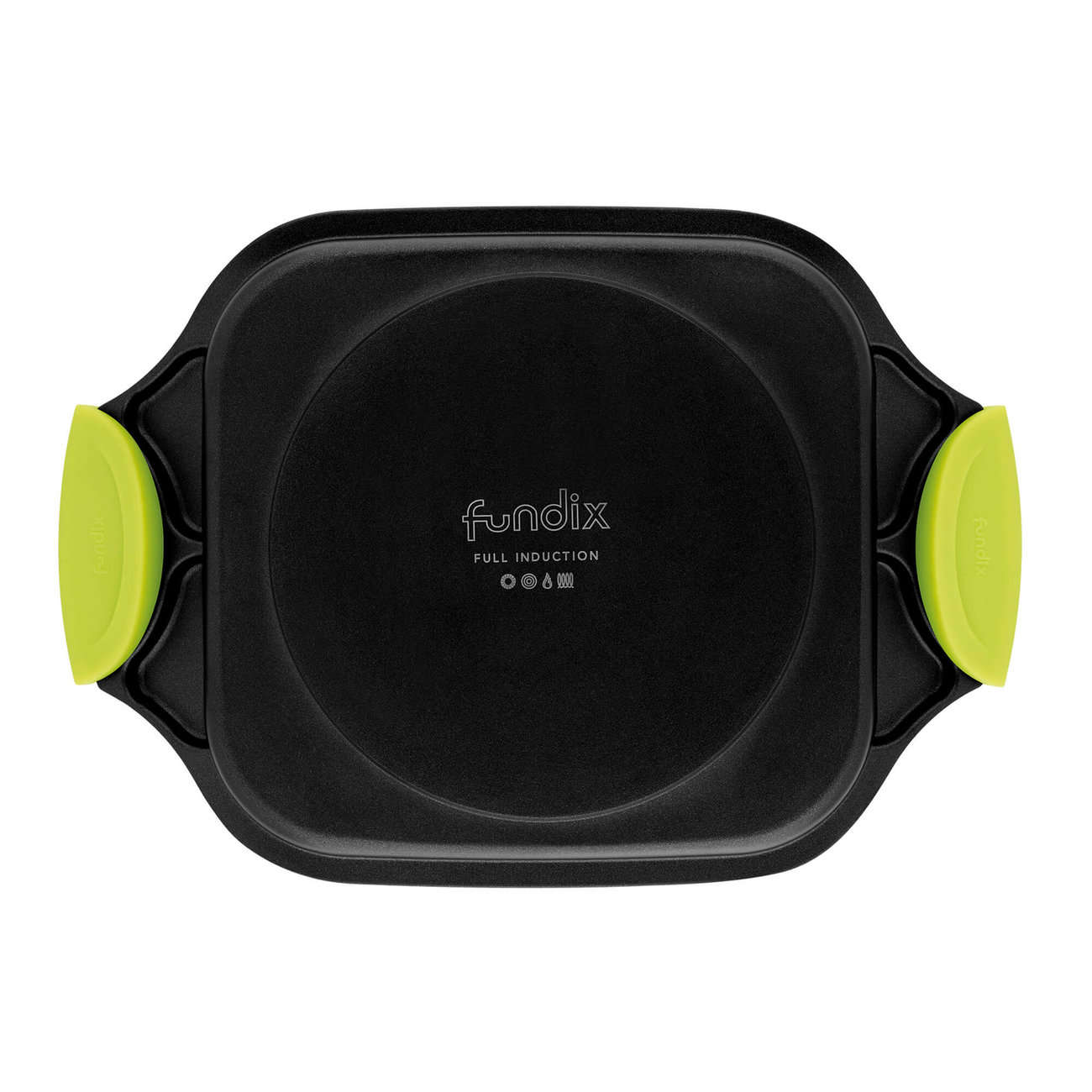 Castey Fundix Grill Tray with Kiwi Full Induction Handles