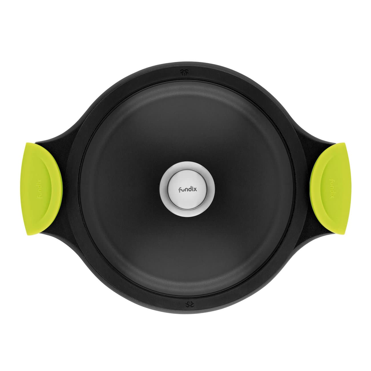 Castey Fundix Low Saucepan with Lid and Handles Kiwi Full Induction