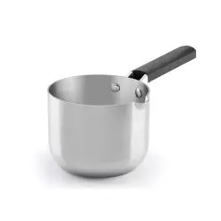 Cazo Alto Castey Baltic de Acero Inoxidable Tricapa con Mango de Silicona