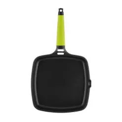 Vue alternative de Asador Castey Fundix Antiadherente de Aluminio Fundido con Mango Desmontable