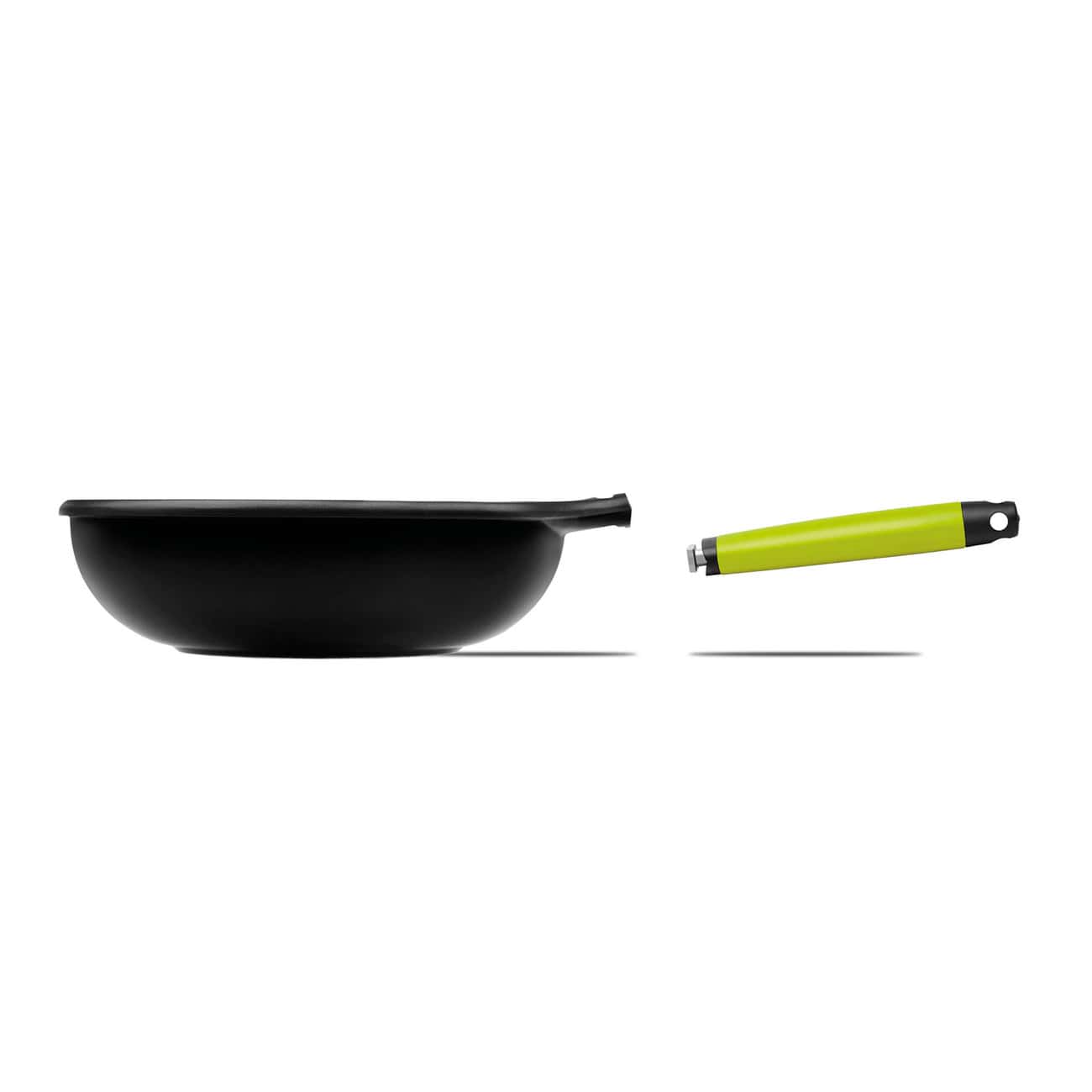 Castey Fundix Wok with removable handle Full Induction