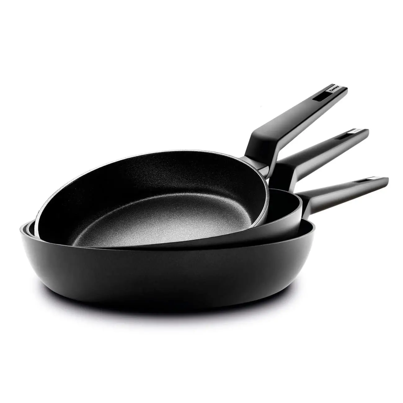 Set of 3 Castey Titanium Full Induction frying pans Set 3 sartenes Castey Titanium Full Induction