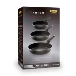 Set Sartenes Castey Titanium Full Induction
