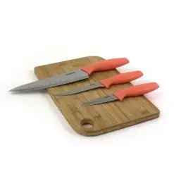 Conjunto de 3 cuchillos Coral