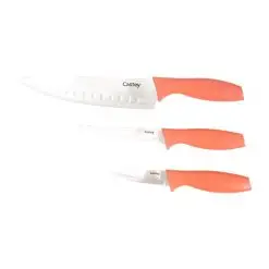 Conjunto de 3 cuchillos Coral