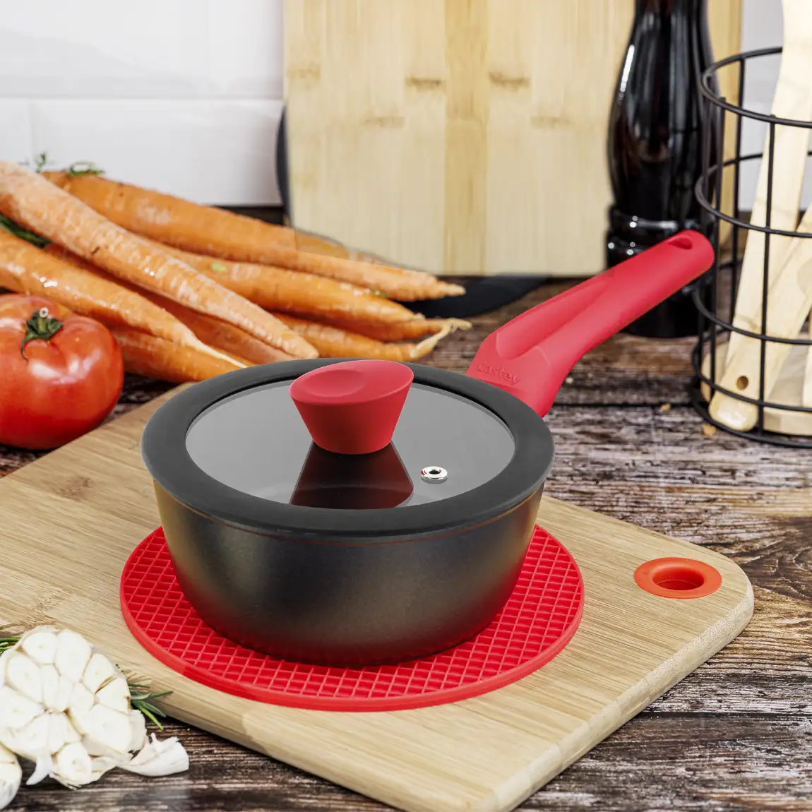 Cazo de aluminio 100% reciclado Cazo de aluminio 100% reciclado