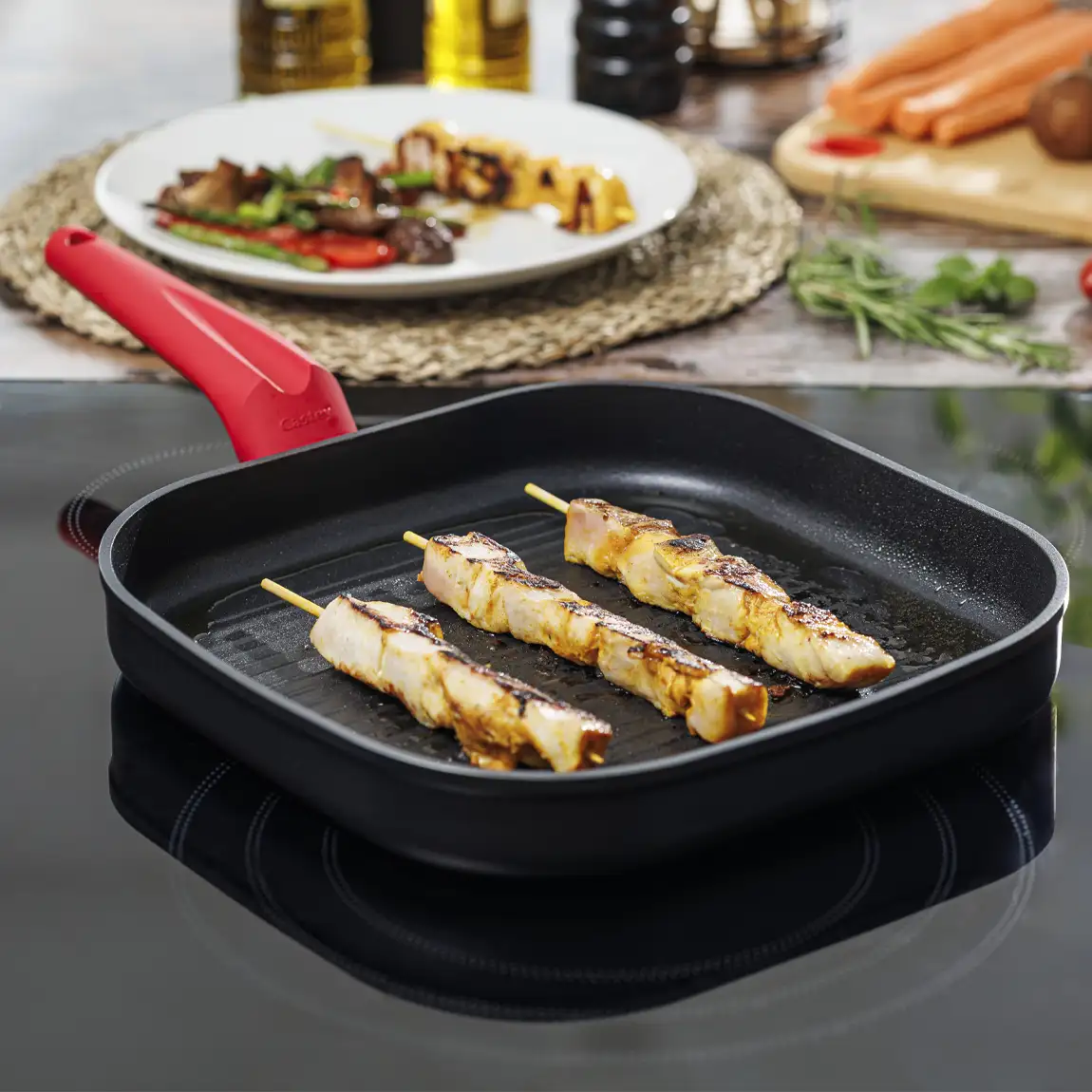 Grill de aluminio 100% reciclado