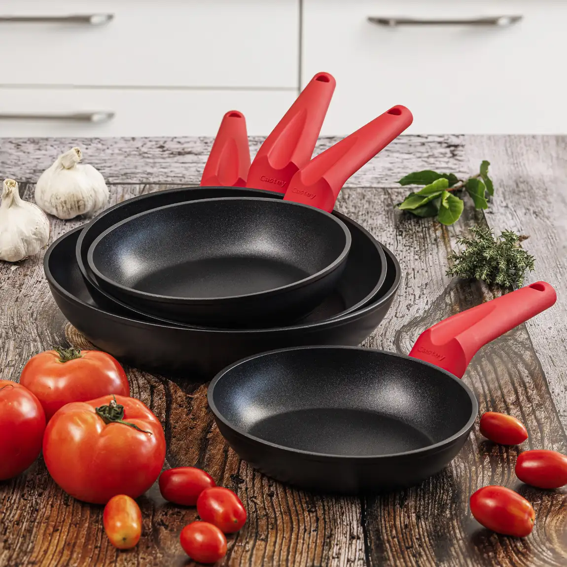 Sartén de aluminio 100% reciclada