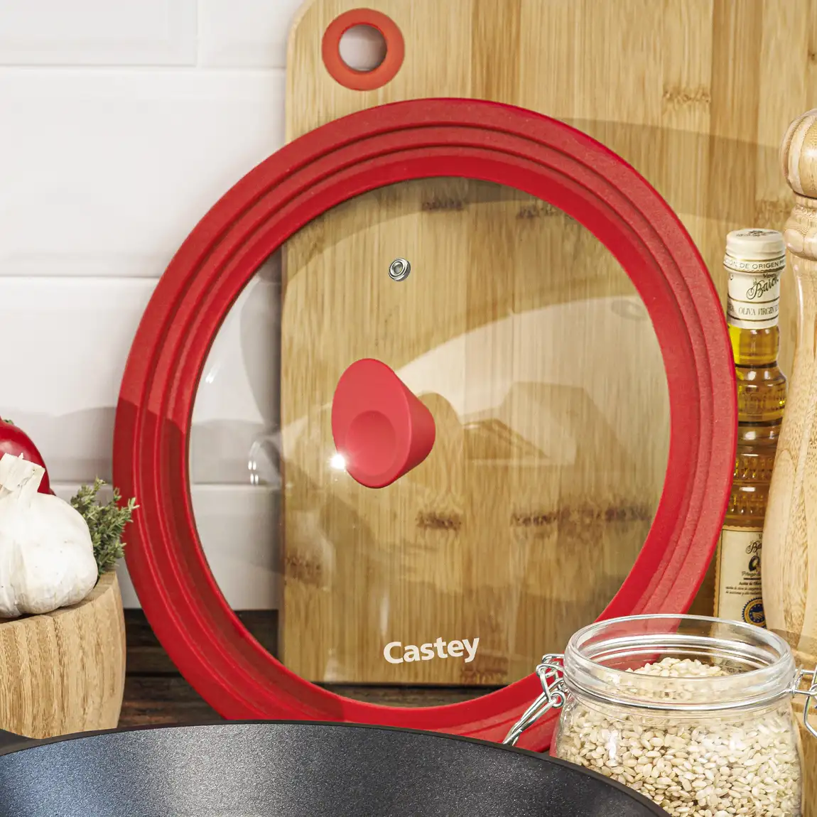 Tapa universal de silicona 24,26,28 cm