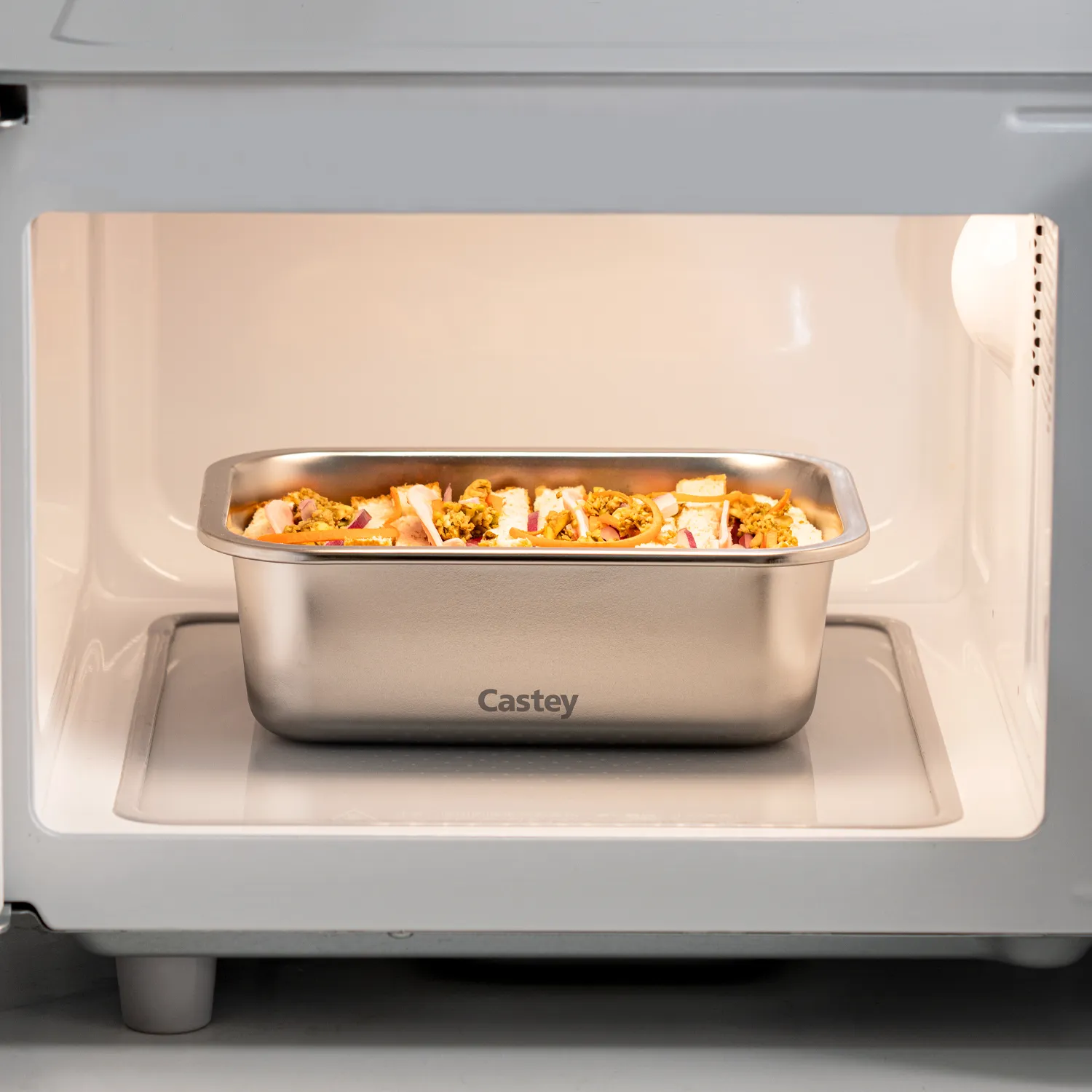 Envases Herméticos de Acero Inoxidable con Tapa Antiderrames Envases de acero inoxidable herméticos y antiderrames con tapa de silicona, aptos para microondas, horno y congelador