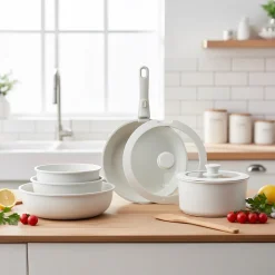 Vue alternative de Batería de cocina de 8 piezas