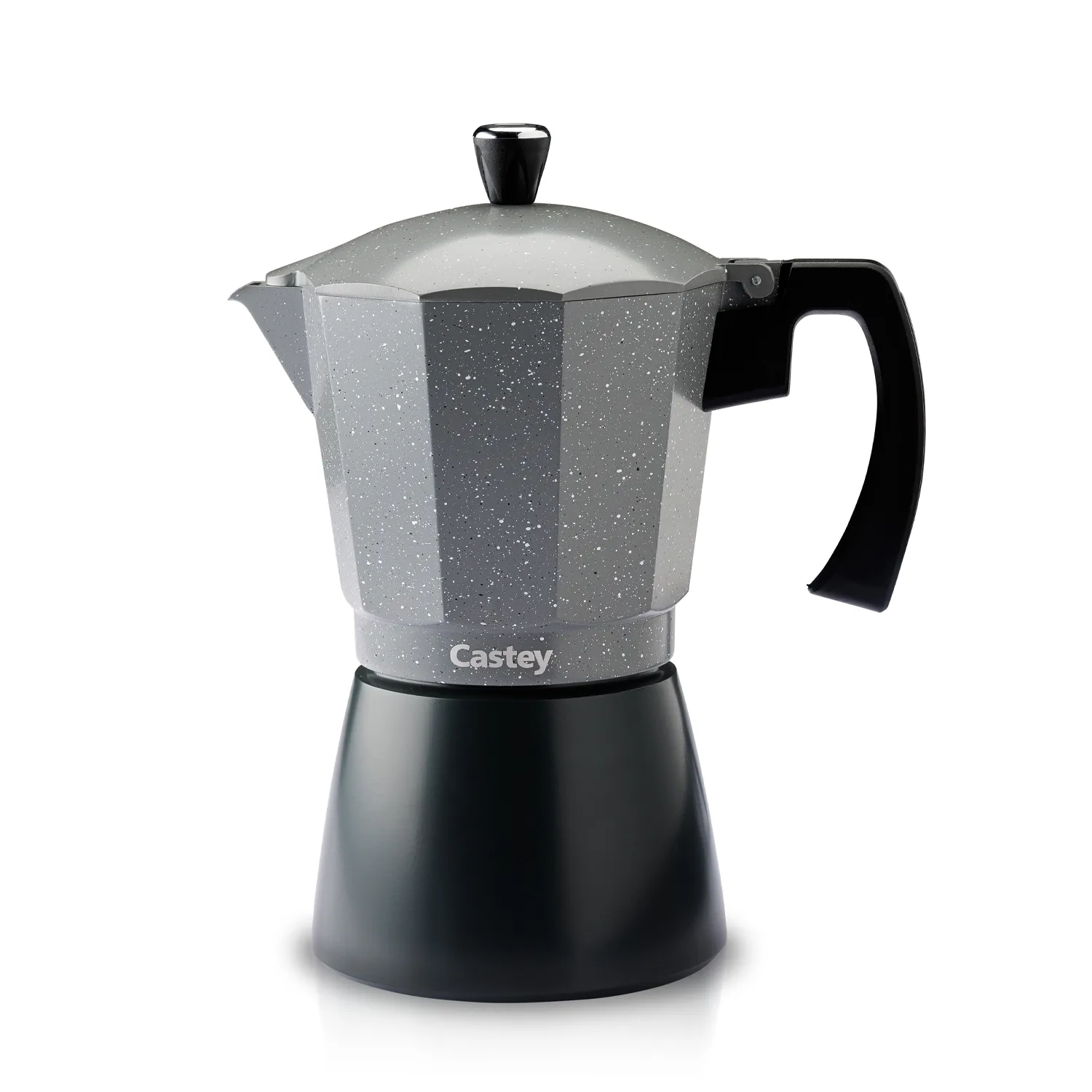 Cafetera italiana diseño clásico y apta para inducción.