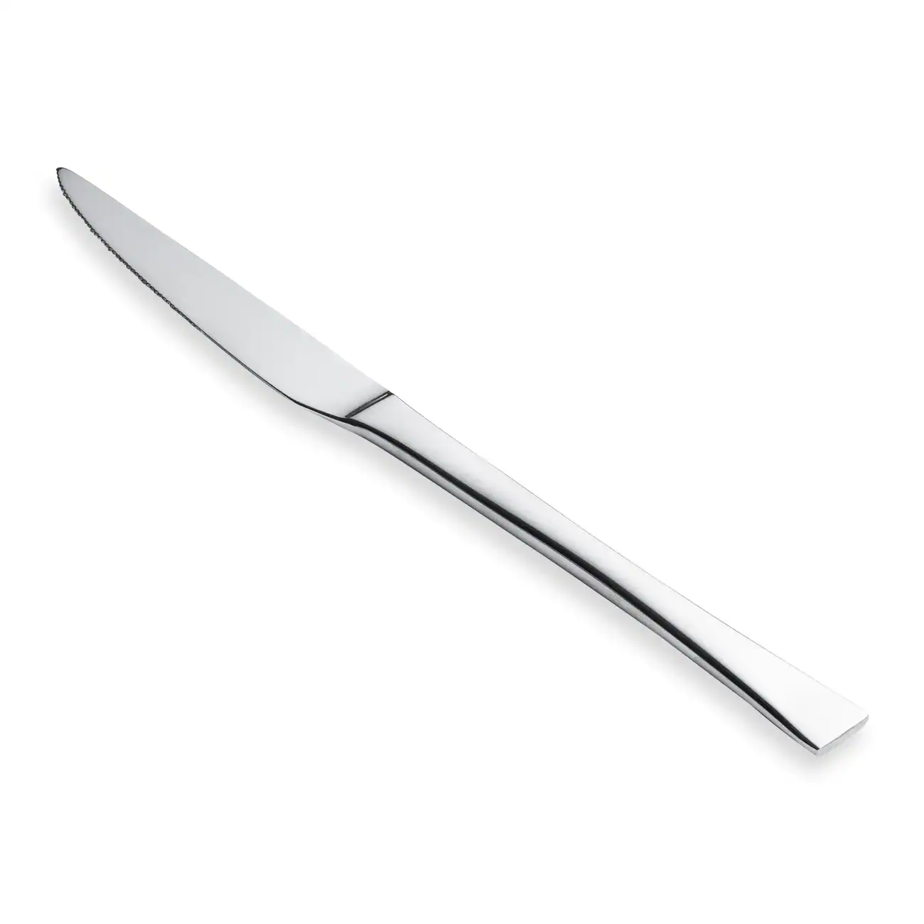 stainless-steel table knives Cuchillos chuleteros de acero inoxidable en set de 3 unidades