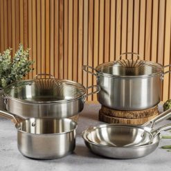 Batería Malmö Trimetal Induction® Acero Inoxidable