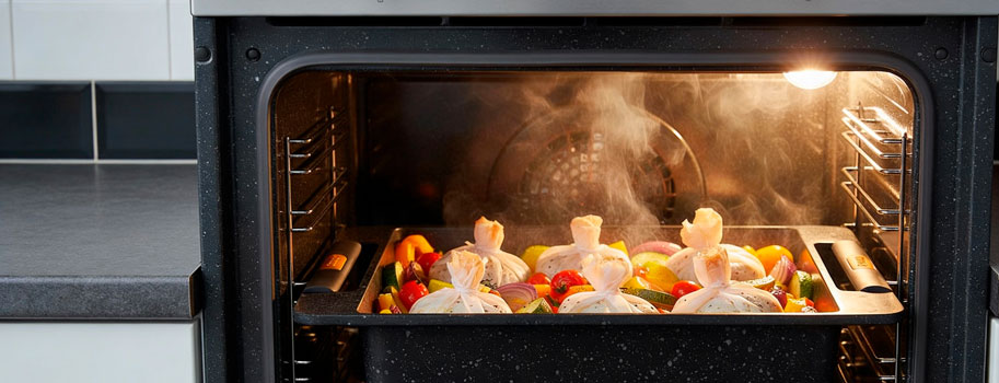 Cacerola de horno Castey resistente al calor para cocción eficiente