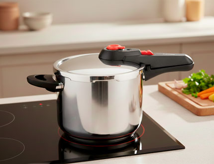 Olla a presión Castey para guisos y estofados saludables